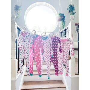 Bulk Lot 5 Hatley Snug Fit Footless Pajama Sleepers 18-24mths